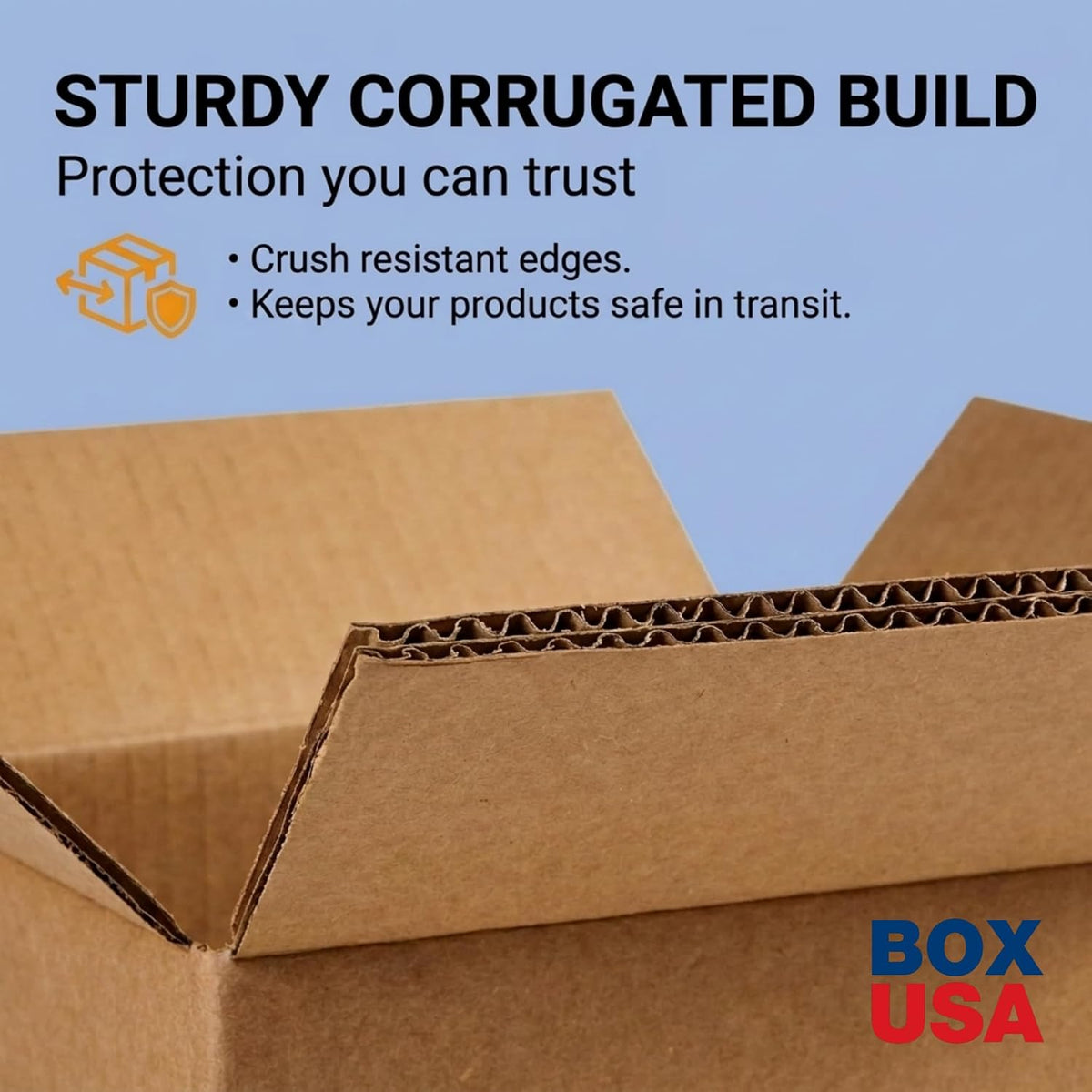 Corrugated Boxes, 12 X 12 X 12", Cube